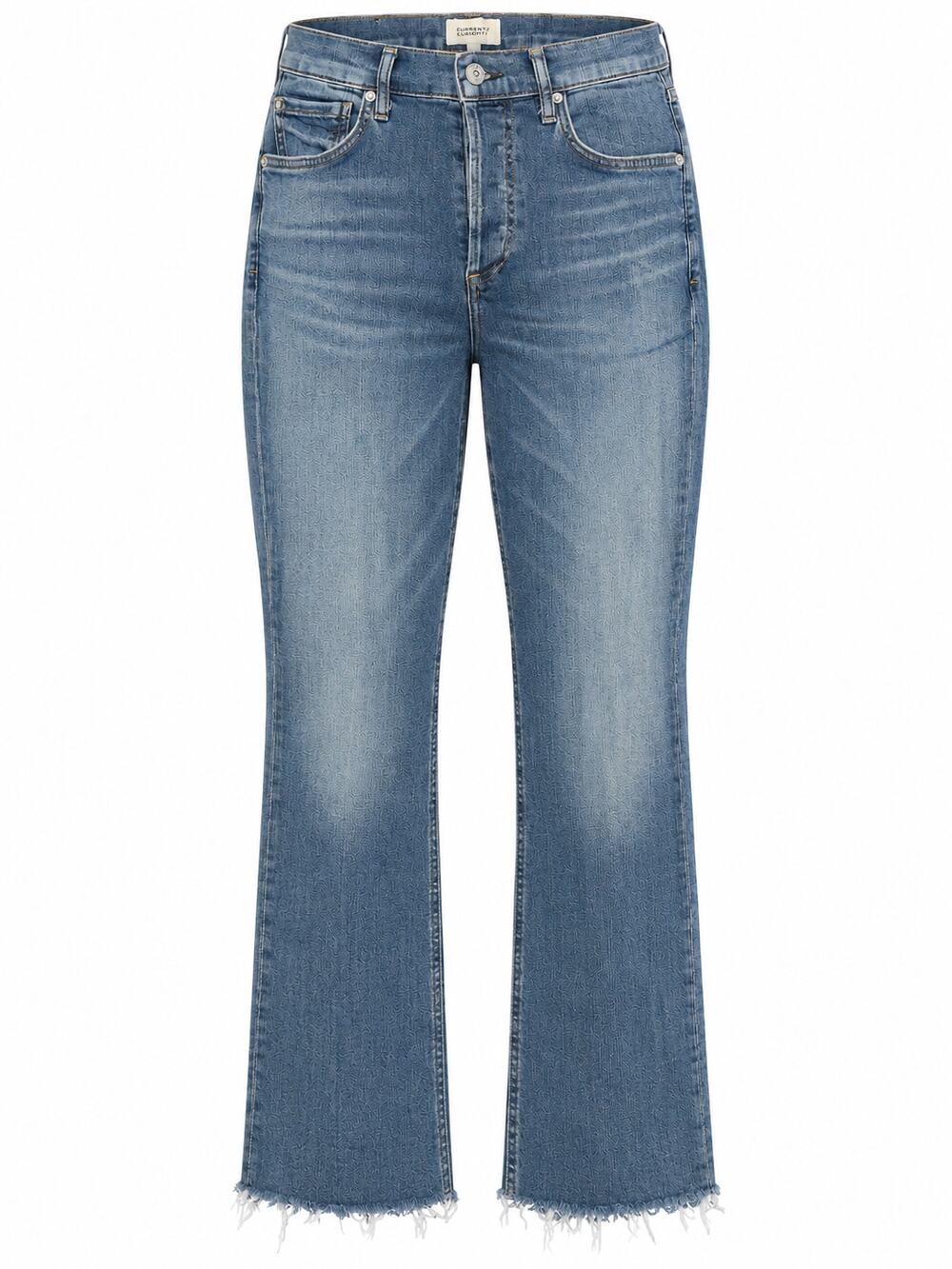 Citizens of Humanity Size 27 High Rise Bootcut Jeans Medium Wash Raw Hem
